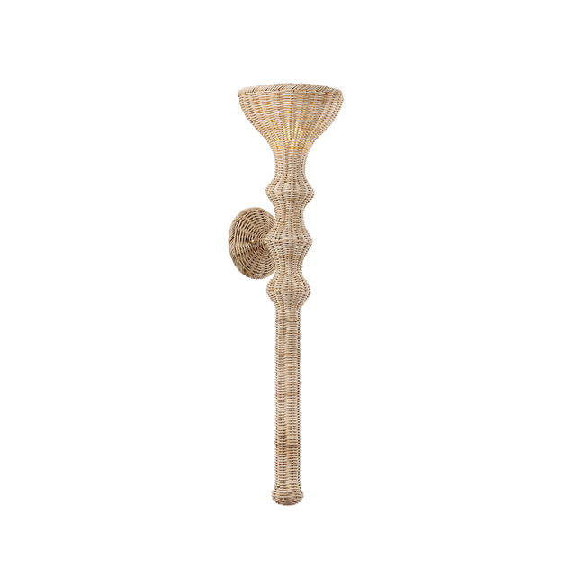 Hudson Valley Lighting MAMARONECK GOLD LEAF 8.5W x 8.5L x 33.5H Wall Sconce