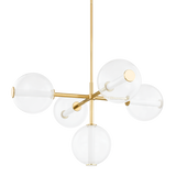 Hudson Valley Lighting Richford Aged Brass 48W x 48L x 26.25H Chandelier