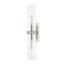 Hudson Valley Lighting Briggs Polished Nickel 4.5W x 4.5L x 23H Wall Sconce