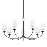 Hudson Valley Lighting MONTPELIER Aged Iron 48W x 48L x 24H Chandelier