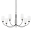Hudson Valley Lighting MONTPELIER Aged Iron 48W x 48L x 24H Chandelier