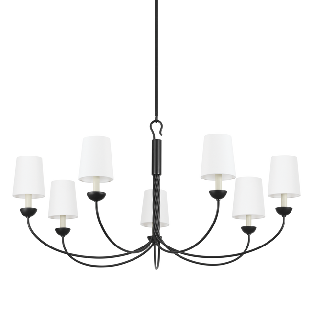 Hudson Valley Lighting MONTPELIER Aged Iron 48W x 48L x 24H Chandelier