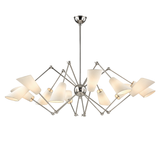 Hudson Valley Lighting Buckingham Polished Nickel 54W x 54L x 23.5H Chandelier