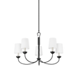 Hudson Valley Lighting MONTPELIER Aged Iron 34W x 34L x 21.25H Chandelier