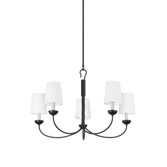 Hudson Valley Lighting MONTPELIER Aged Iron 34W x 34L x 21.25H Chandelier