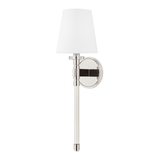 Hudson Valley Lighting Blixen Polished Nickel 6W x 6L x 21H Wall Sconce