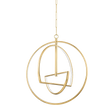 Hudson Valley Lighting Welland Aged Brass 28W x 24L x 31.5H Chandelier