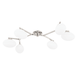 Hudson Valley Lighting Wagner Polished Nickel 33.75W x 40.88L x 7.75H Semi-Flush Mount