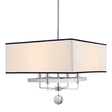 Hudson Valley Lighting Gresham Park Polished Nickel 24W x 24L x 21H Chandelier