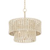 Hudson Valley Lighting YORKHILL VINTAGE GOLD LEAF 22W x 22L x 23H Pendant