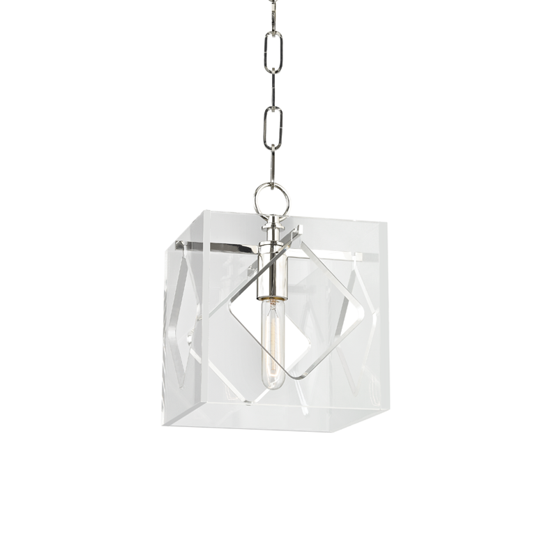 Hudson Valley Lighting Travis Polished Nickel 9W x 9L x 10.75H Candleholder