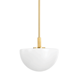 Hudson Valley Lighting Lethbridge Aged Brass 15W x 15L x 17.25H Pendant