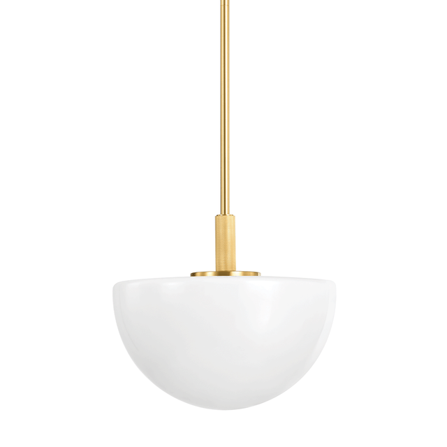 Hudson Valley Lighting Lethbridge Aged Brass 15W x 15L x 17.25H Pendant