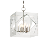 Hudson Valley Lighting Travis Polished Nickel 16W x 16L x 21.5H Pendant