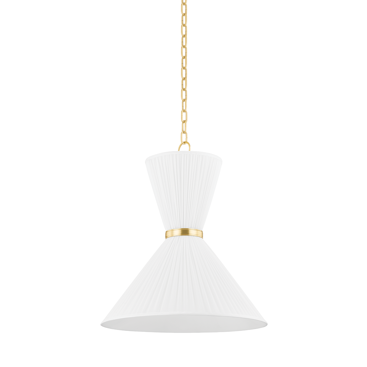 Hudson Valley Lighting Enid Aged Brass 22W x 22L x 25.75H Pendant
