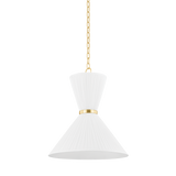 Hudson Valley Lighting Enid Aged Brass 22W x 22L x 25.75H Pendant