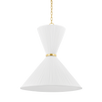 Hudson Valley Lighting Enid Aged Brass 30W x 30L x 35H Pendant