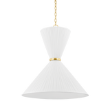 Hudson Valley Lighting Enid Aged Brass 30W x 30L x 35H Pendant