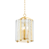 Hudson Valley Lighting RAMSEY Aged Brass 12W x 12L x 18.5H Candleholder