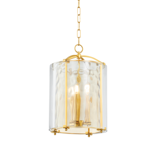 Hudson Valley Lighting RAMSEY Aged Brass 12W x 12L x 18.5H Candleholder