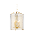 Hudson Valley Lighting RAMSEY Aged Brass 18W x 18L x 26H Candleholder