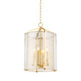 Hudson Valley Lighting RAMSEY Aged Brass 18W x 18L x 26H Candleholder