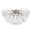 Hudson Valley Lighting Dunkirk Polished Nickel 30W x 30L x 15.5H Semi-Flush Mount