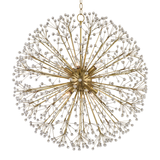 Hudson Valley Lighting Dunkirk Aged Brass 30W x 30L x 29H Chandelier