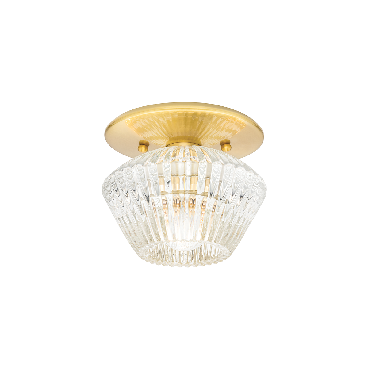 Hudson Valley Lighting Barclay Aged Brass 6W x 6L x 5H Wall Sconce