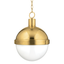 Hudson Valley Lighting Lambert Aged Brass 14.5W x 14.5L x 19.75H Pendant