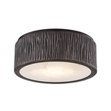 Hudson Valley Lighting Crispin Old Bronze 9.5W x 9.5L x 3.5H Flush Mount