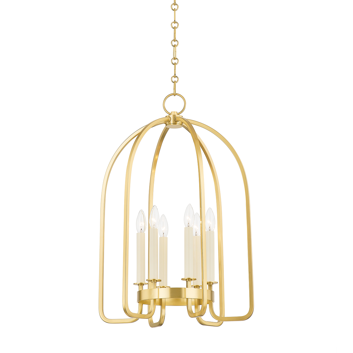Hudson Valley Lighting Oakville Aged Brass 18.25W x 18.25L x 28H Candleholder