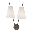 Hudson Valley Lighting CAMPAGNA Old Bronze 14W x 14L x 22H Wall Sconce