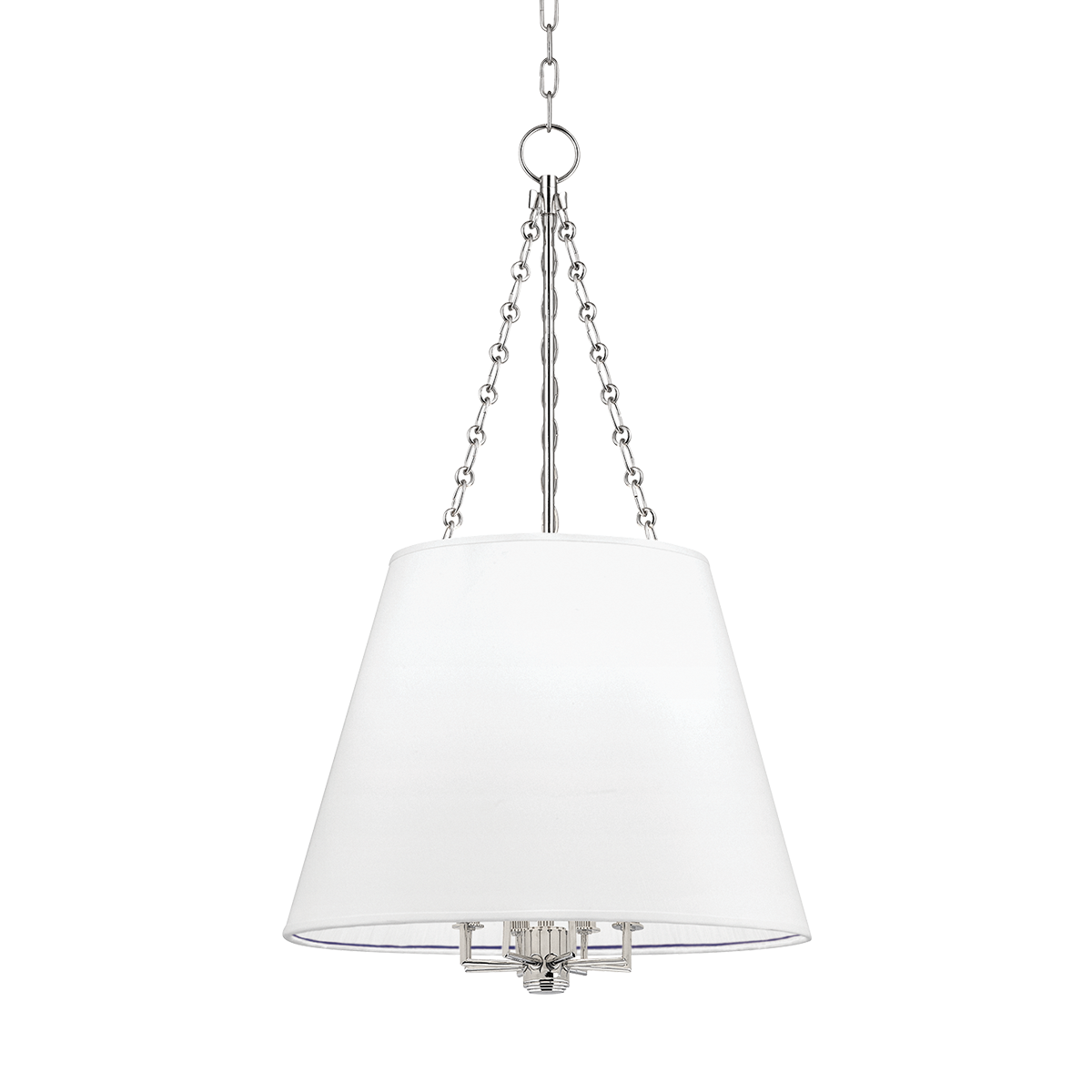Hudson Valley Lighting Burdett Polished Nickel 22W x 22L x 36.25H Pendant