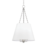 Hudson Valley Lighting Burdett Polished Nickel 22W x 22L x 36.25H Pendant