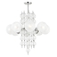 Hudson Valley Lighting Calypso Polished Nickel 33.5W x 33.5L x 32.5H Chandelier