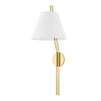 Hudson Valley Lighting Shokan Aged Brass 10.75W x 10.75L x 27H Wall Sconce