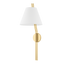 Hudson Valley Lighting Shokan Aged Brass 10.75W x 10.75L x 27H Wall Sconce