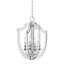 Hudson Valley Lighting Arietta Polished Nickel 16.5W x 16.5L x 22H Pendant