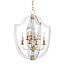 Hudson Valley Lighting Arietta Aged Brass 21.25W x 21.25L x 27.75H Candleholder