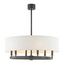 Hudson Valley Lighting Durham Aged Old Bronze 30.75W x 30.75L x 12H Chandelier