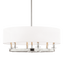 Hudson Valley Lighting Durham Polished Nickel 30.75W x 30.75L x 12H Chandelier