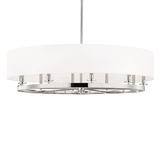 Hudson Valley Lighting Durham Polished Nickel 42W x 42L x 14.5H Chandelier
