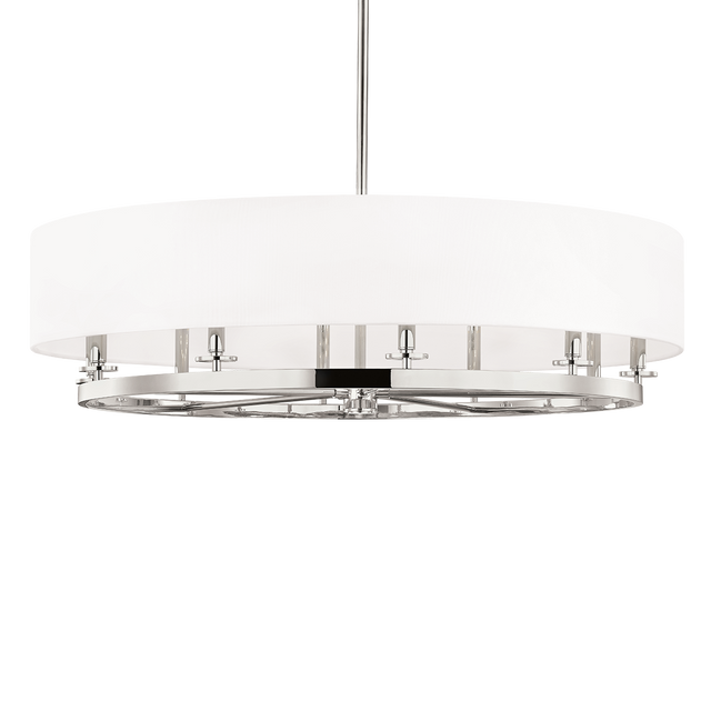 Hudson Valley Lighting Durham Polished Nickel 42W x 42L x 14.5H Chandelier