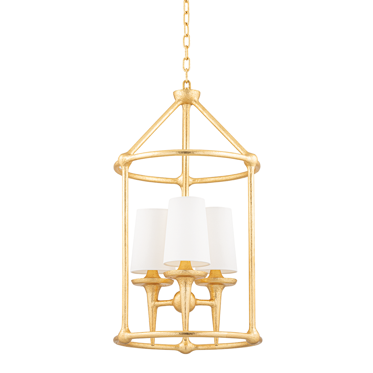 Hudson Valley Lighting Torch Gold Leaf 17W x 17L x 30.5H Candleholder