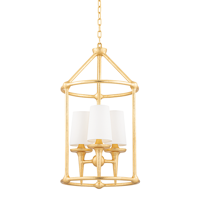 Hudson Valley Lighting Torch Gold Leaf 17W x 17L x 30.5H Candleholder