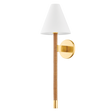 Hudson Valley Lighting WATKINS AGED BRASS 7W x 7L x 25H Wall Sconce