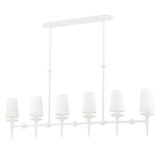 Hudson Valley Lighting Torch White Plaster 4.75W x 58L x 25.75H Trim
