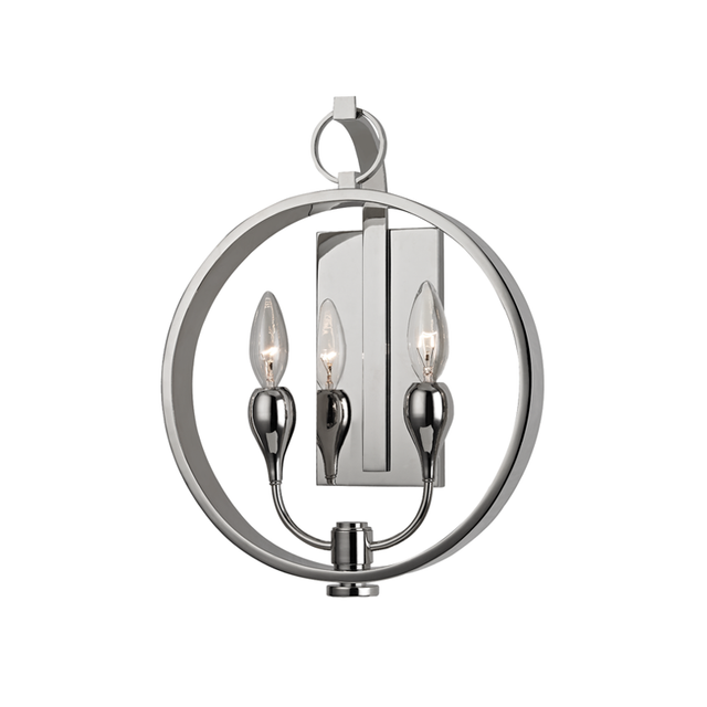 Hudson Valley Lighting Dresden Polished Nickel 12W x 12L x 14.75H Wall Sconce