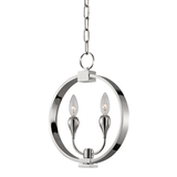 Hudson Valley Lighting Dresden Polished Nickel 11.75W x 11.75L x 15.5H Pendant